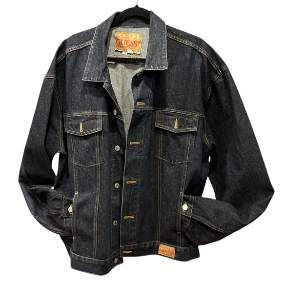 Guess denim jacket men's size 3XL - Picture 6 of 10